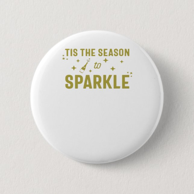 Die Jahreszeit zum Sparkle - Der sonnige Sparkling Button (Vorderseite)