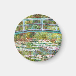 Die japanische Brücke 1899 Claude Monet Magnet
