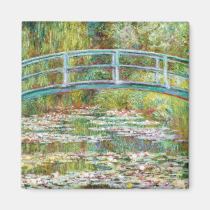 Die japanische Brücke Claude Monet 1899 Magnet