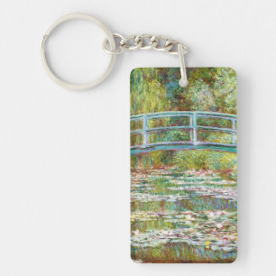 Die japanische Brücke Claude Monet 1899 Schlüsselanhänger