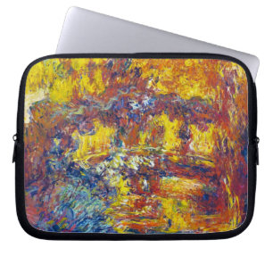 Die japanische Brücke Claude Monet Laptopschutzhülle