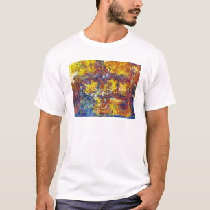 Die japanische Brücke Claude Monet T-Shirt