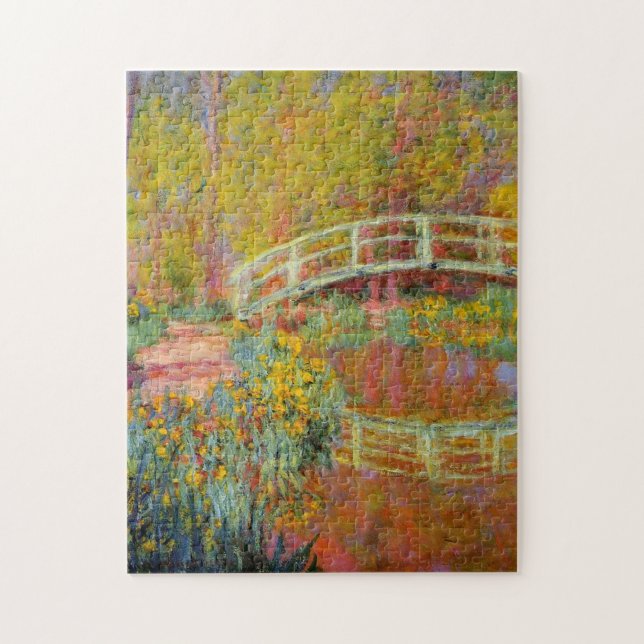 Die japanische Brücke Monet Fine Art (Vertikal)