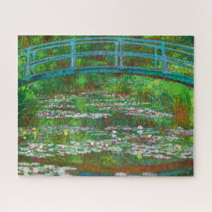 Die japanische Brücke von After Claude Monet