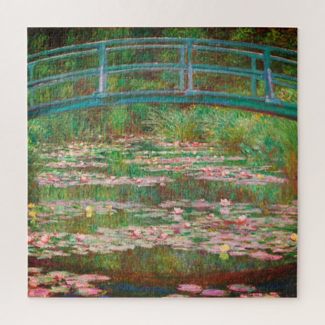 Die japanische Brücke von Claude Monet (Vertikal)