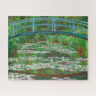 Die japanische Brücke von Claude Monet
