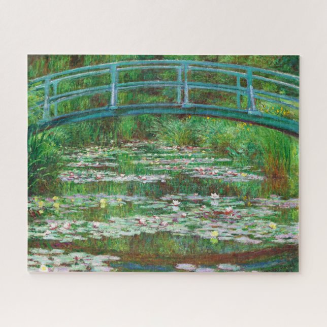 Die japanische Brücke von Claude Monet (Horizontal)