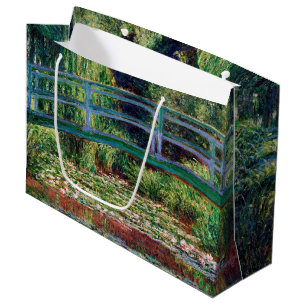 Die japanische Brücke (Water-Lily Pond), Monet Große Geschenktüte