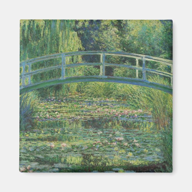 Die japanische Brücke (Water-Lily Pond), Monet Magnet (Vorne)