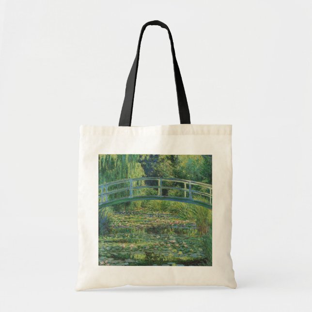 Die japanische Brücke (Water-Lily Pond), Monet Tragetasche (Vorne)