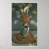 Die japanische Frau von Claude Monet