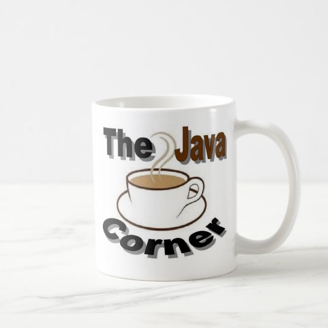 Die Java-Ecke Kaffeetasse (Rechts)
