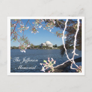 Die Jefferson-Gedenkstätte Postkarte