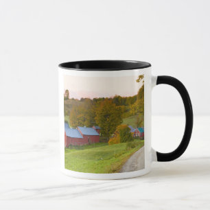 Die Jenne Farm in Woodstock, Vermont. Herbst. Tasse