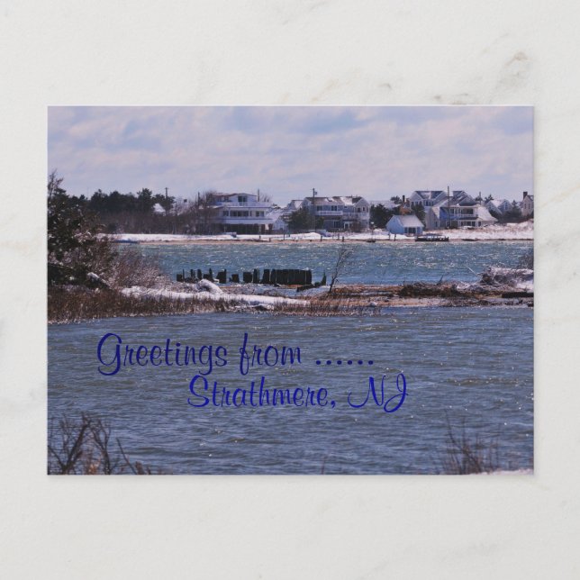 Die Jersey-Sammlung Postkarte (Vorderseite)