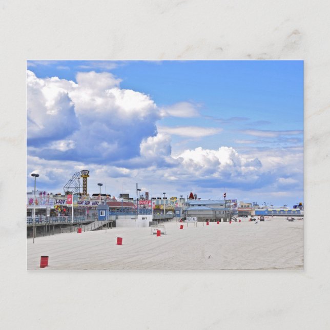 Die Jersey Shore auf den Meereshöhen Postkarte (Vorderseite)