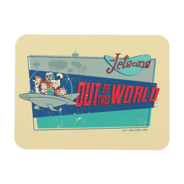 Die Jetsons | Aus dieser Welt Magnet (Horizontal)