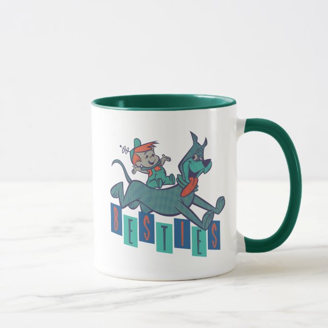 Die Jetsons | Elroy & Astro Besties Tasse (Rechts)