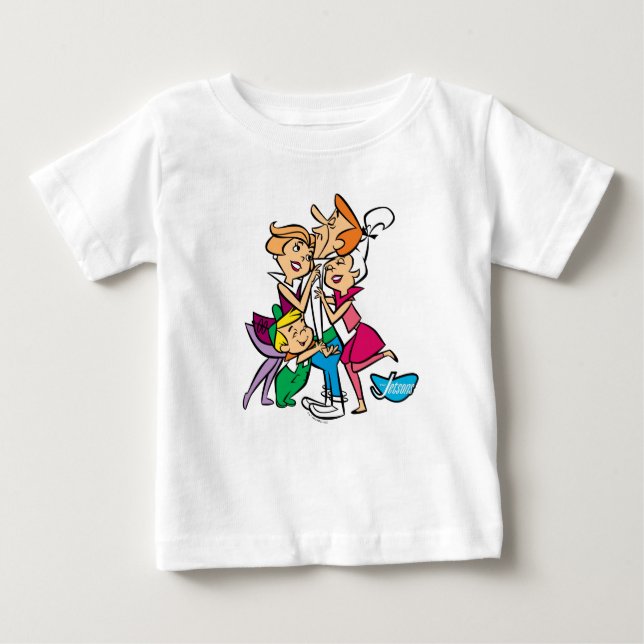 Die Jetsons | Familie Baby T-shirt (Vorderseite)