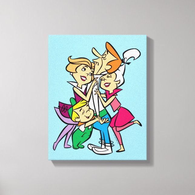 Die Jetsons | Familie Leinwanddruck (Vorderseite)