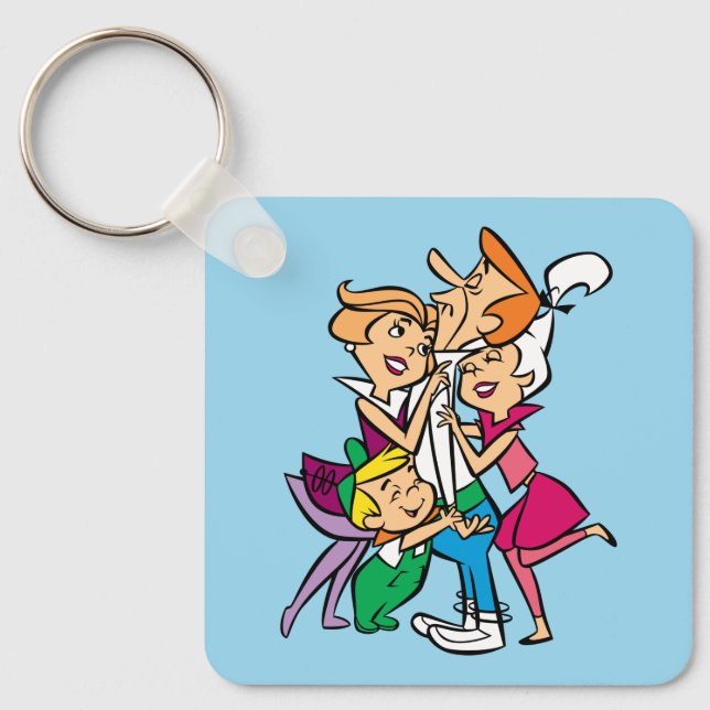 Die Jetsons | Familie Schlüsselanhänger (Vorderseite)