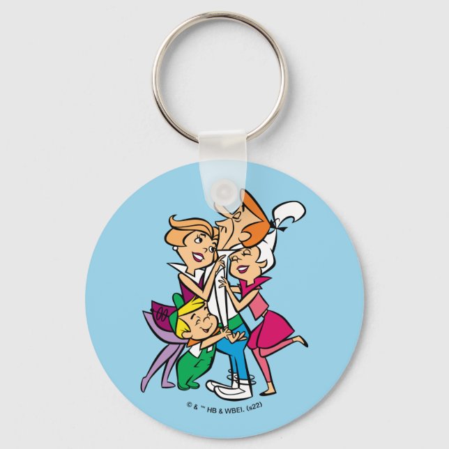 Die Jetsons | Familie Schlüsselanhänger (Vorderseite)