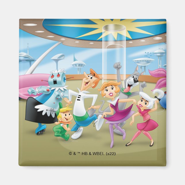 Die Jetsons | Family Dance Party Magnet (Vorne)