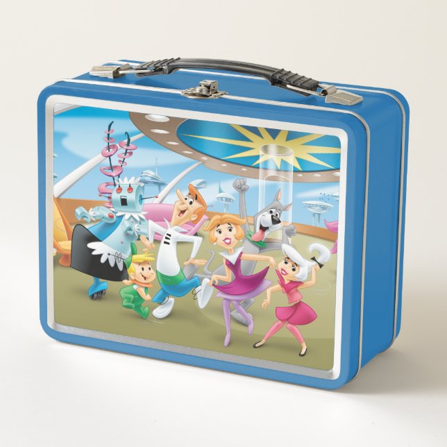 Die Jetsons | Family Dance Party Metall Brotdose (Vorderseite)
