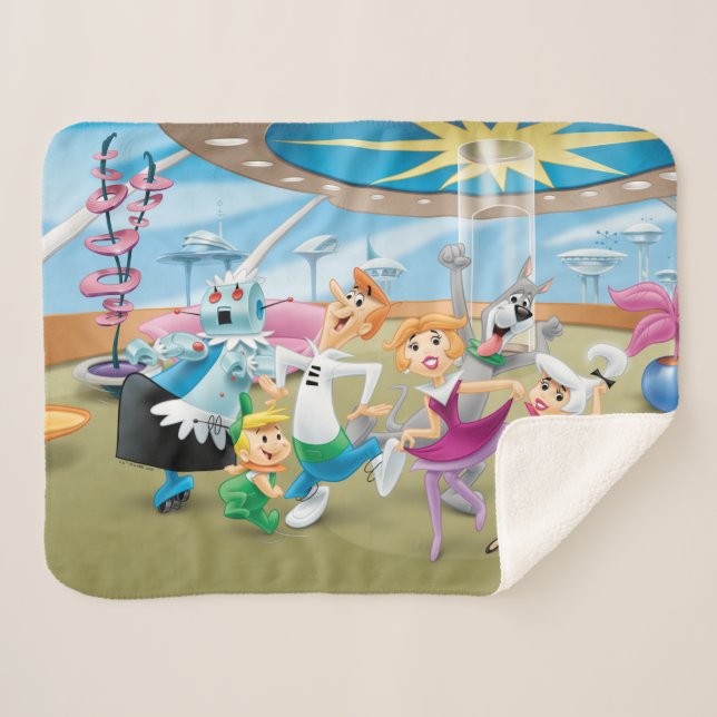 Die Jetsons | Family Dance Party Sherpadecke (Vorderseite (Horizontal))