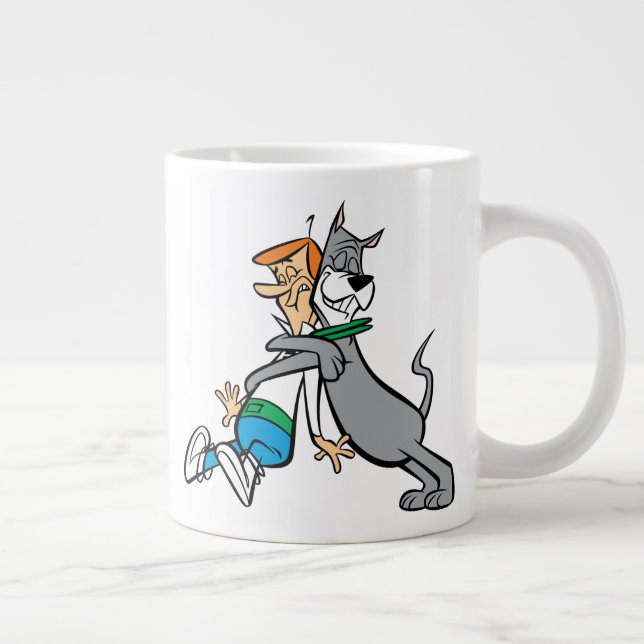 Die Jetsons | George & Astro Hug Jumbo-Tasse (Rechts)