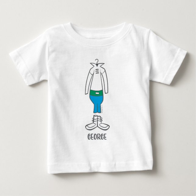 Die Jetsons | George's Anzug Baby T-shirt (Vorderseite)