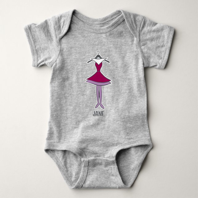 Die Jetsons | Jane-Kleid Baby Strampler (Vorderseite)
