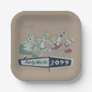 Die Jetsons Party Wie es ist 2099 Pappteller
