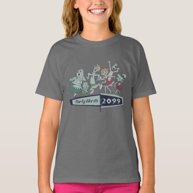 Die Jetsons | Party Wie es ist 2099 T-Shirt (Vorderseite)