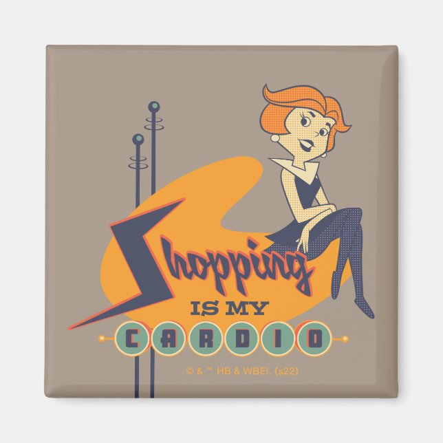 Die Jetsons | Shopping ist meine Therapie Magnet (Vorne)
