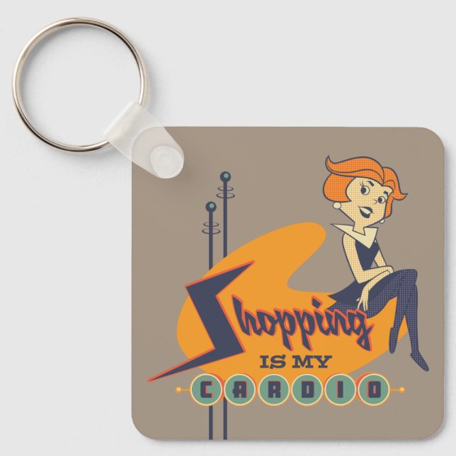 Die Jetsons | Shopping ist meine Therapie Schlüsselanhänger (Vorderseite)