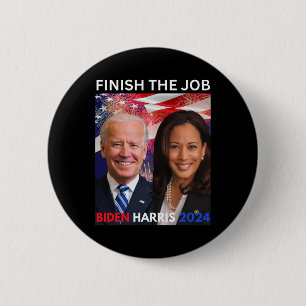 Die Jobbiden Harris 2024 Demokraten des politische Button