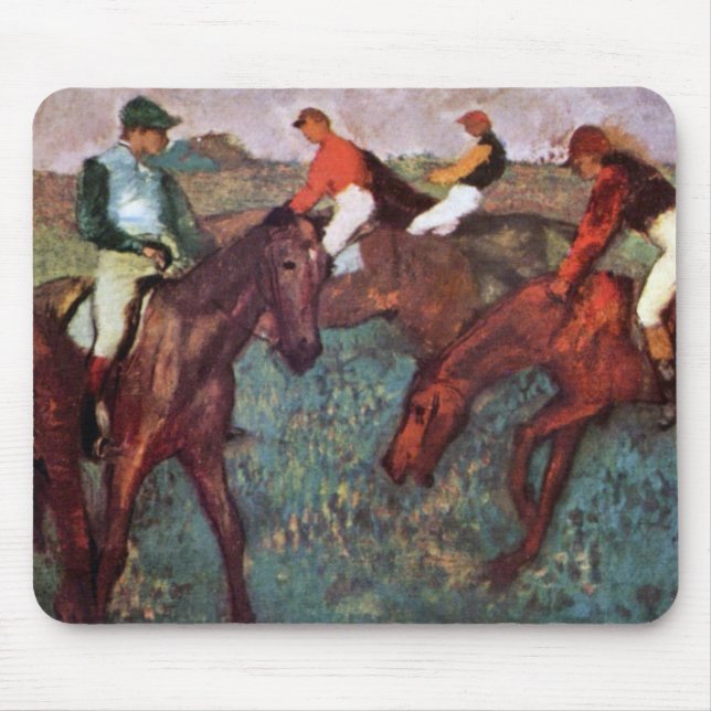 Die Jockeys-Maus-Pad Mousepad (Vorne)