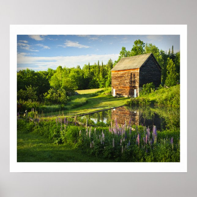 Die John Brown Farm in den Adirondacks, N.Y. Poster (Vorne)