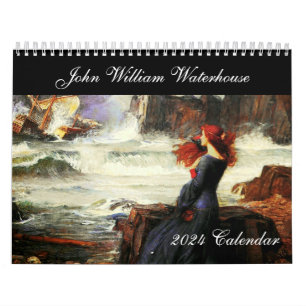 Die John William Waterhouse Feine Kunst Kalender