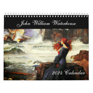 Die John William Waterhouse Feine Kunst Kalender