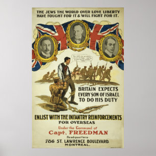 Die Juden der Welt über die Freiheit der Liebe Poster