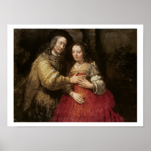 Die jüdische Braut, c.1667 (Öl auf Leinwand) Poster