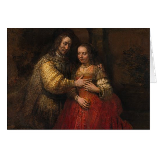 Die jüdische Braut durch Rembrandt Van Rijn Karte