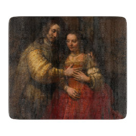 Die jüdische Brücke (von Rembrandt) Schneidebrett