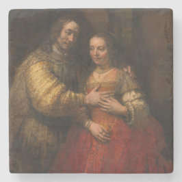 Die jüdische Brücke (von Rembrandt) Steinuntersetzer