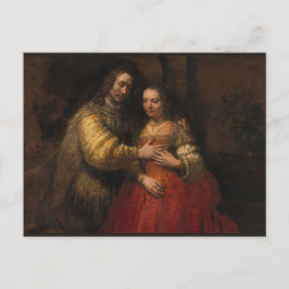 Die jüdische Brücke von Rembrandt van Rijn Postkarte