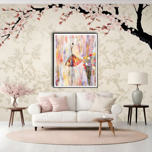 Die junge Ballerina Fotodruck (Von Creator hochgeladen)