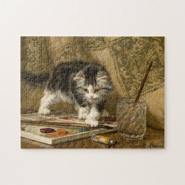 Die junge Künstlerin | Henriëtte Ronner-Knip (Horizontal)