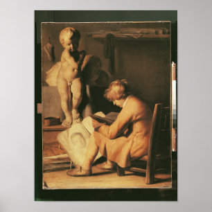 Die junge Künstlerin Poster